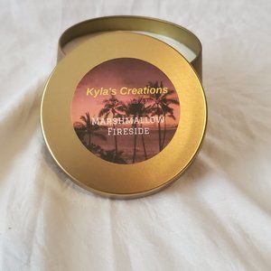 Home made scented candle